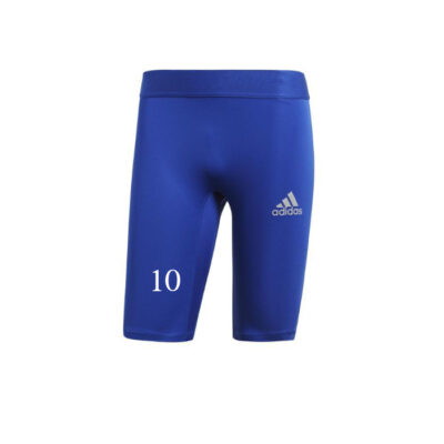 TechFit Short Tight royal blau GU7315 mit Druck